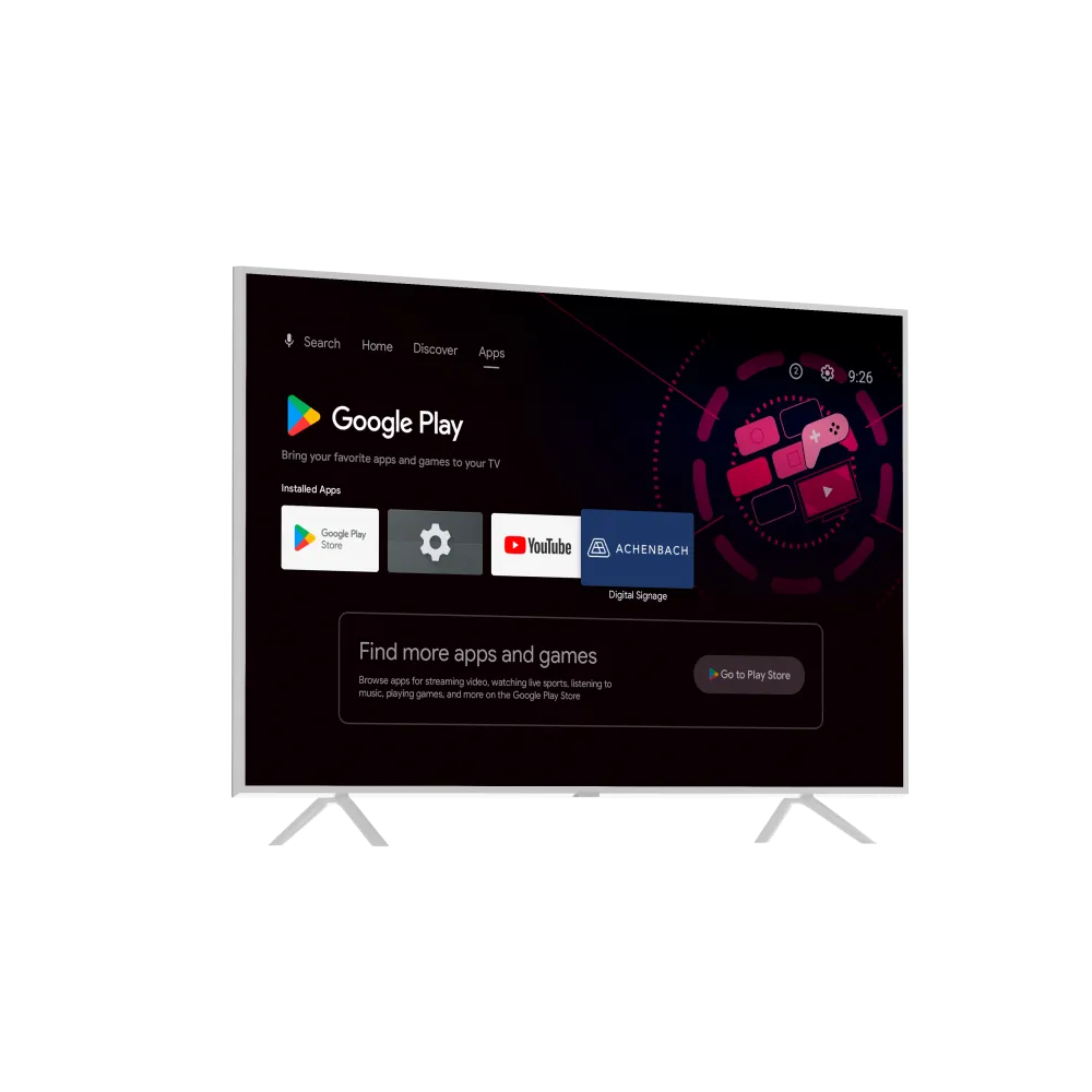 Mock up der TV-App
